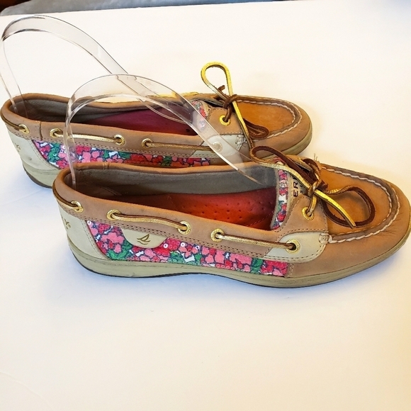 Sperry Top Siders 8 tropical sequin 2 eye slip on - Picture 3 of 9